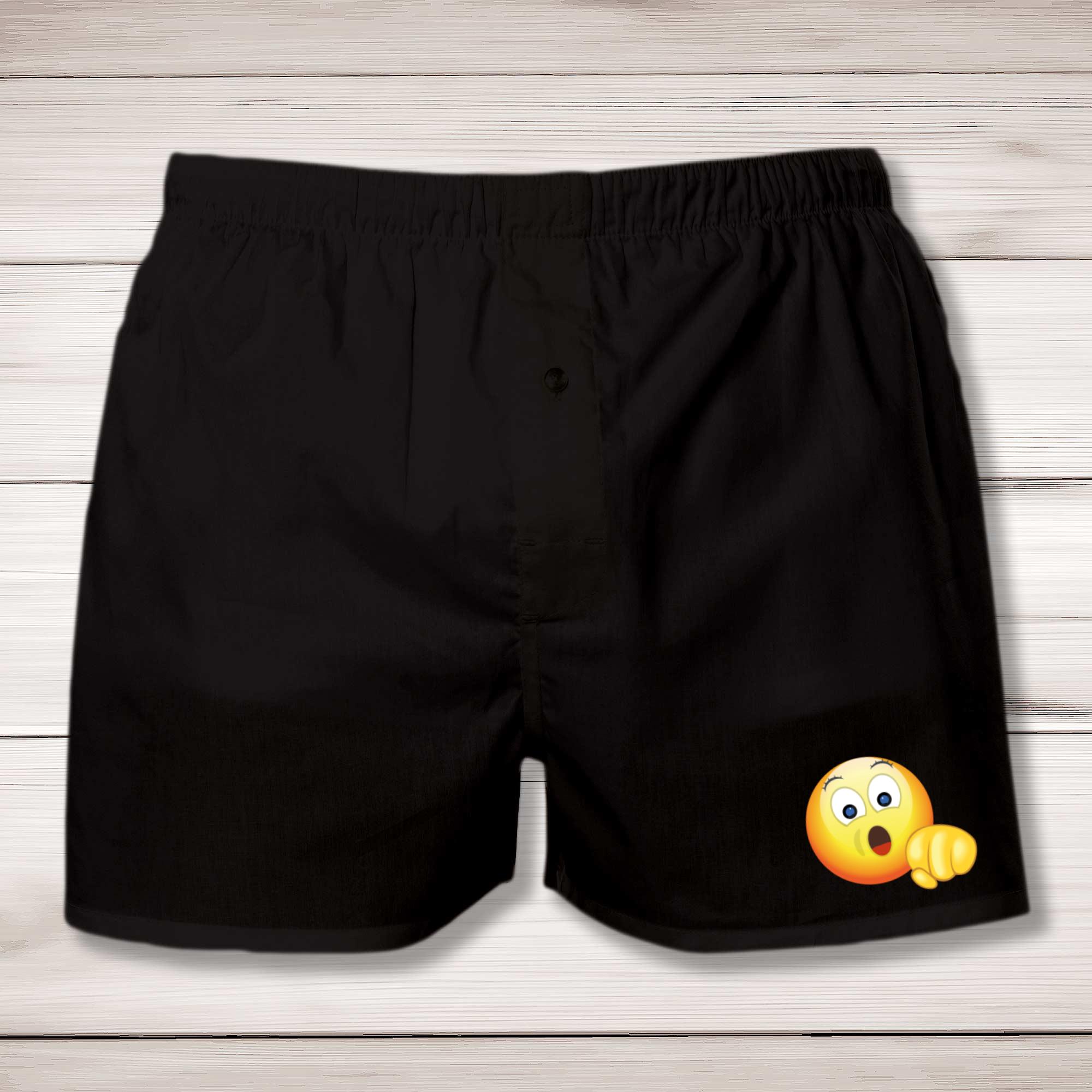 Blow Job Emoji Mens Boxers Rude Boxers Slightly Disturbed